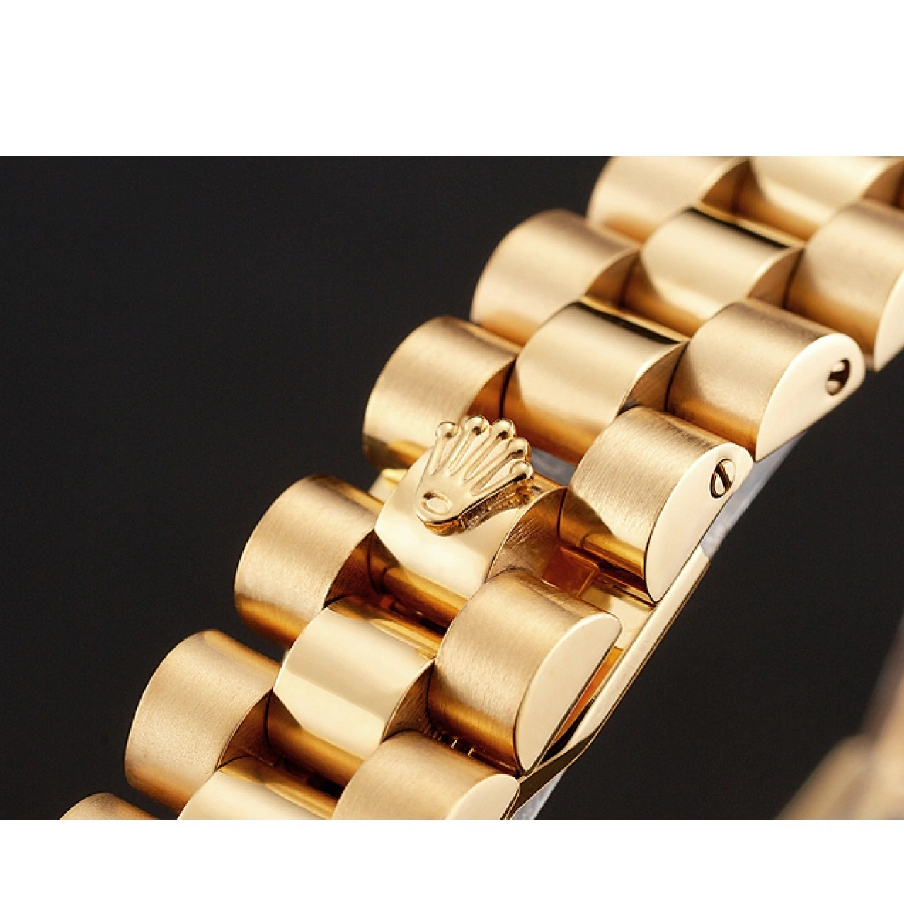 AAA Replica Watches Swiss 1454095 Gold Champagne Dial Diamond Bracelet Lady-Datejust Bezel Rolex 0806